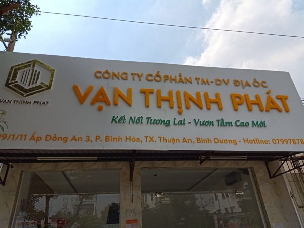 Bảng biển công ty